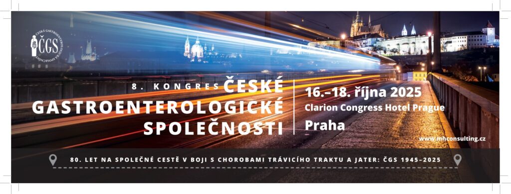 banner KONGRES CESKE GASTROENTERO LOGICKÉ SPOLEČNOSTI 2025 TISK